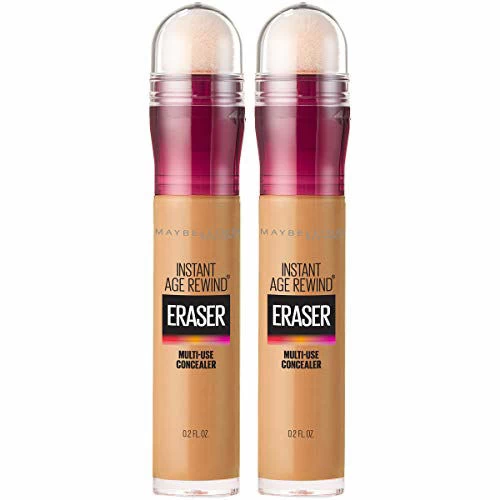 Maybelline New York Maybelline Instant Age Rewind Eraser Dark Circles Treatment Multi-Use Concealer, Caramel, 0.2 Fl Oz (Pack Of 2) 1 Maybelline New York Maybelline Instant Age Rewind Eraser Dark Circles Treatment Multi-Use Concealer, Caramel, 0.2 Fl Oz (Pack Of 2)