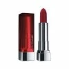 Maybelline New York Maybelline Color Sensational Lipstick, Lip Makeup, Matte Finish, Hydrating Lipstick, Nude, Pink, Red, Plum Lip Color, Divine Wine, 0.15 Oz. (Packaging May Vary)