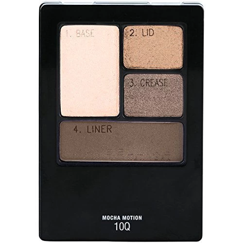 Maybelline New York Expert Wear Eyeshadow Quads, Mocha Motion, 0.17 Oz. 1 Maybelline New York Expert Wear Eyeshadow Quads, Mocha Motion, 0.17 Oz.