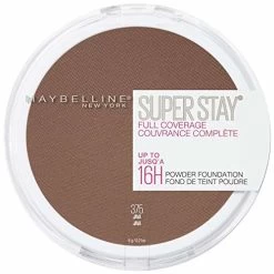 Maybelline New York Super Stay Full Coverage Powder Foundation Makeup, 0.21 Ounce