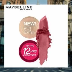 Maybelline New York Maybelline Color Sensational Lipstick, Lip Makeup, Matte Finish, Hydrating Lipstick, Nude, Pink, Red, Plum Lip Color, Touch Of Spice, 0.15 Oz. (Packaging May Vary) -Maybelline Cosmetic 0545765 maybelline color sensational lipstick lip makeup matte finish hydrating lipstick nude pink red plum