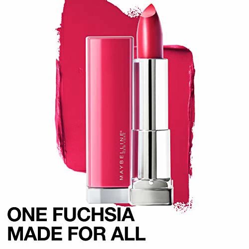 Maybelline New York Color Sensational Made For All Lipstick, Fuchsia For Me, Satin Pink Lipstick 2 Maybelline New York Color Sensational Made For All Lipstick, Fuchsia For Me, Satin Pink Lipstick - Image 2