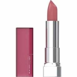 Maybelline New York Maybelline Color Sensational Lipstick, Lip Makeup, Matte Finish, Hydrating Lipstick, Nude, Pink, Red, Plum Lip Color, Almond Rose, 0.15 Oz. (Packaging May Vary)