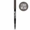 Maybelline New York Maybelline TattooStudio Waterproof Eyebrow Pencil, 262 BLACK BROWN, 0.026 Oz.