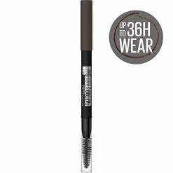 Maybelline New York Maybelline TattooStudio Waterproof Eyebrow Pencil, 262 BLACK BROWN, 0.026 Oz.