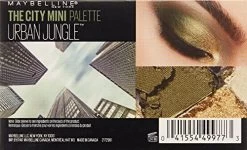 Maybelline New York Makeup The City Mini Eyeshadow Palette, Urban Jungle Eyeshadow, 0.14 Oz
