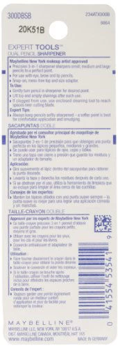 Maybelline New York Expert Tools, Dual Sharpener