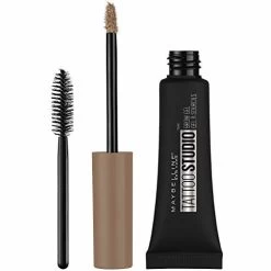 Maybelline New York Maybelline TattooStudio Waterproof Eyebrow Gel Makeup, Soft Brown, 0.23 Fl Oz (Pack Of 1) -Maybelline Cosmetic 0757925 maybelline tattoostudio waterproof eyebrow gel makeup soft brown 023 fl oz pack of 1