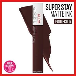 Maybelline New York SuperStay Matte Ink Un-nude Liquid Lipstick, Protector, 0.17 Ounce -Maybelline Cosmetic 0769623 maybelline new york superstay matte ink un nude liquid lipstick protector 017 ounce