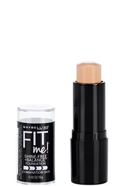 Maybelline New York Fit Me Shine-Free + Balance Stick Foundation, Classic Ivory, 0.32 Oz.