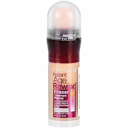 Maybelline New York Instant Age Rewind Eraser Treatment Makeup, Creamy Ivory, 0.68 Fl. Oz. 2 Maybelline New York Instant Age Rewind Eraser Treatment Makeup, Creamy Ivory, 0.68 Fl. Oz. - Image 2