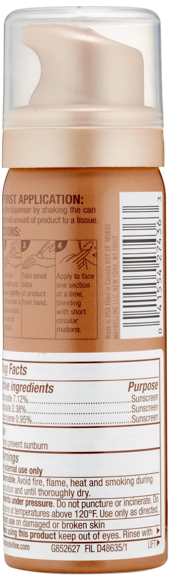 Maybelline New York Dream Nude Airfoam Foundation, Honey Beige, 1.6 Ounce 3 Maybelline New York Dream Nude Airfoam Foundation, Honey Beige, 1.6 Ounce - Image 3