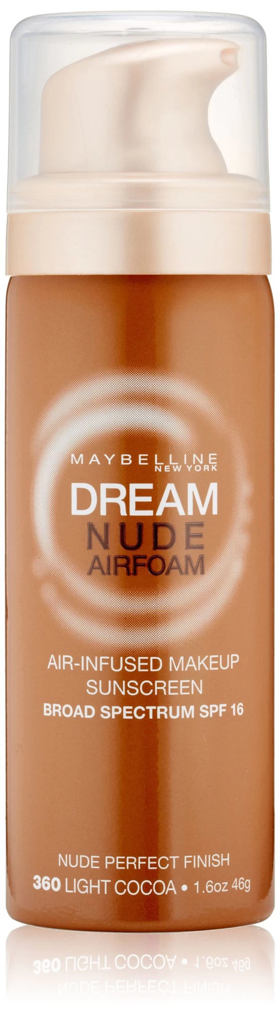 Maybelline New York Dream Nude Airfoam Foundation, Light Cocoa, 1.6 Ounce 1 Maybelline New York Dream Nude Airfoam Foundation, Light Cocoa, 1.6 Ounce