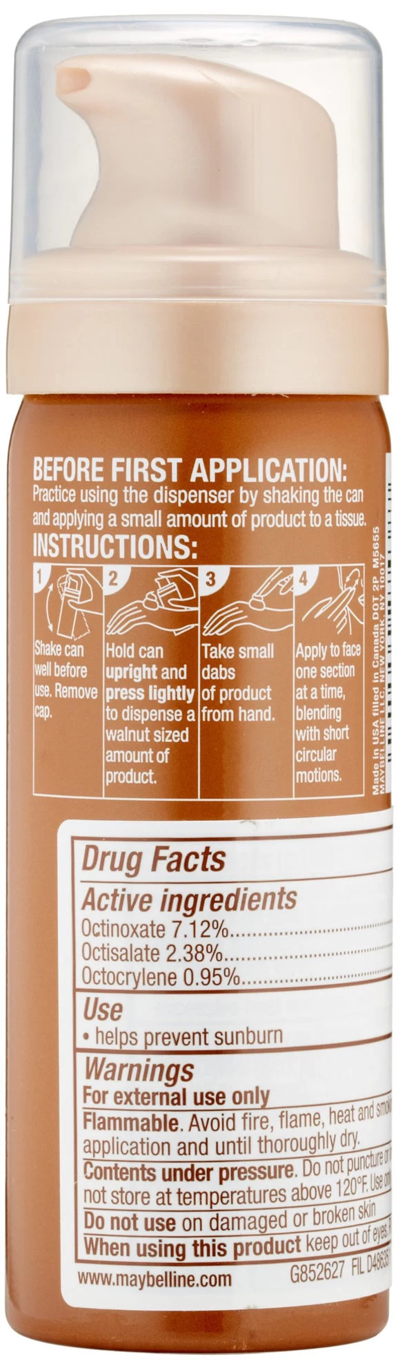 Maybelline New York Dream Nude Airfoam Foundation, Light Cocoa, 1.6 Ounce 2 Maybelline New York Dream Nude Airfoam Foundation, Light Cocoa, 1.6 Ounce - Image 2