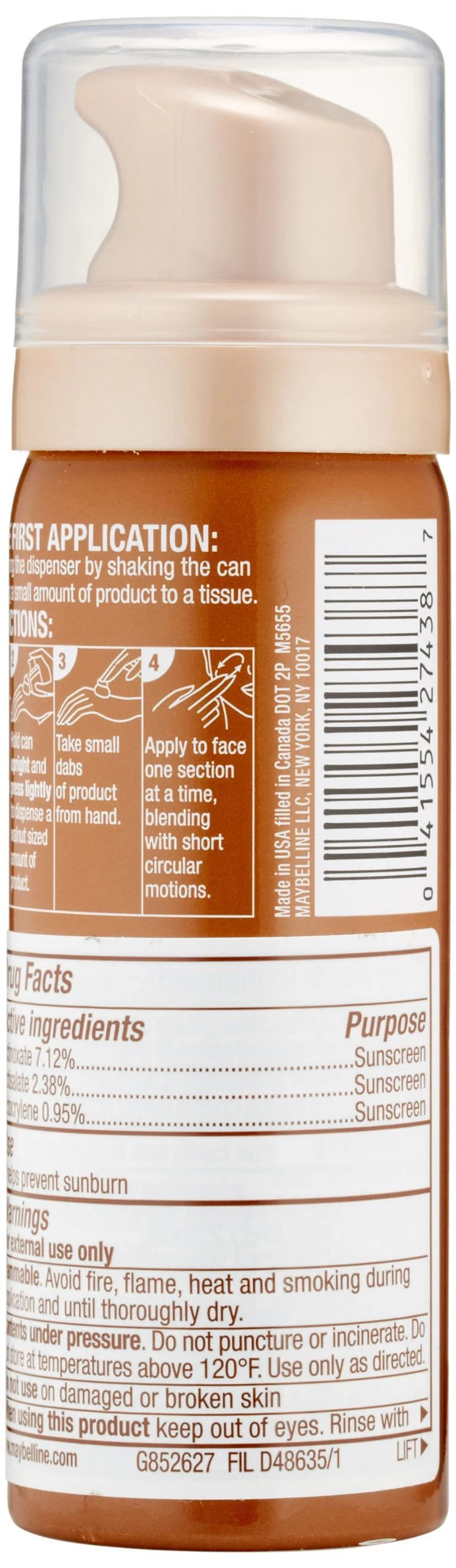 Maybelline New York Dream Nude Airfoam Foundation, Light Cocoa, 1.6 Ounce 3 Maybelline New York Dream Nude Airfoam Foundation, Light Cocoa, 1.6 Ounce - Image 3