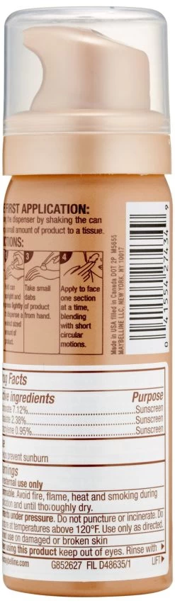 Maybelline New York Dream Nude Airfoam Foundation, Pure Beige, 1.6 Ounce -Maybelline Cosmetic 1003164 maybelline new york dream nude airfoam foundation pure beige 16 ounce