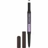 Maybelline New York Maybelline Express Brow 2-in-1 Pencil And Powder, Black Brown, 0.02 Fl. Ounce, 262 Black Brown, 0.02 Fluid_ounces (Pack Of 2)