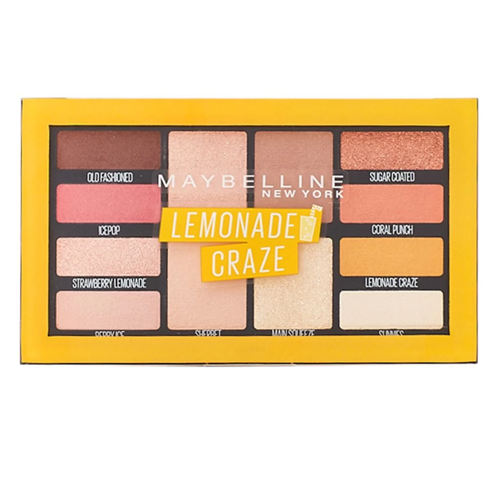 Maybelline Lemonade Craze Eyeshadow Palette 1 Maybelline Lemonade Craze Eyeshadow Palette