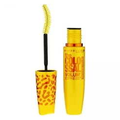 Maybelline New York Volume Express Colossal Cat Eyes Washable Mascara, Glam Black, 0.31 Fl Oz