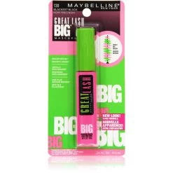 Maybelline New York Great Lash Big Washable Mascara, Blackest Black 130, 0.34 Fluid Ounce