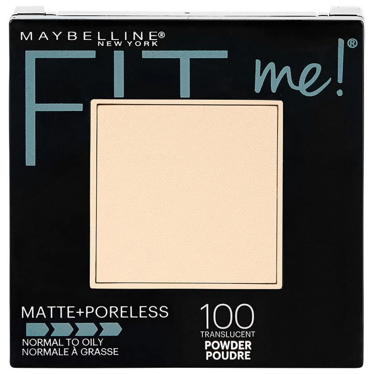 Maybelline Fit Me Matte + Poreless Powder Makeup,Translucent 1 Maybelline Fit Me Matte + Poreless Powder Makeup,Translucent