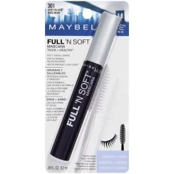 Maybelline Full 'N Soft Washable Mascara,Very Black