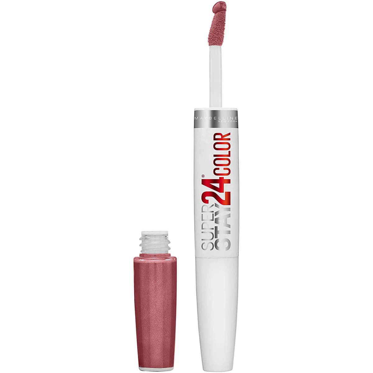 Maybelline New York Maybelline SuperStay 24 2-Step Liquid Lipstick Makeup, Forever Chestnut, 1 Kit 1 Maybelline New York Maybelline SuperStay 24 2-Step Liquid Lipstick Makeup, Forever Chestnut, 1 Kit