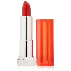 Maybelline New York Color Sensational Vivids Lipcolor, Neon Red, 0.15 Ounce, 1 Count