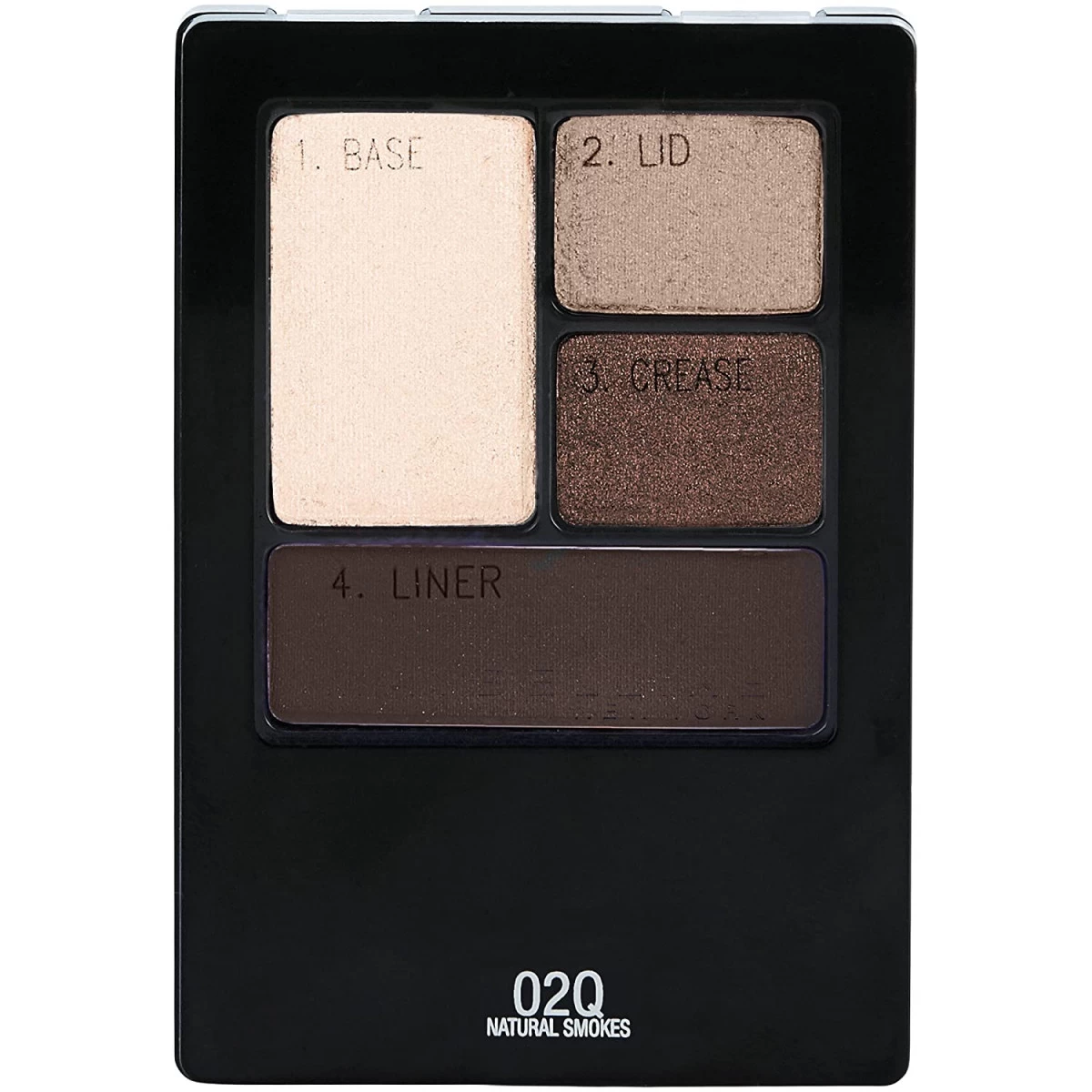 Maybelline New York Expert Wear Eyeshadow Quads, Natural Smokes, 0.17 Oz. 1 Maybelline New York Expert Wear Eyeshadow Quads, Natural Smokes, 0.17 Oz.