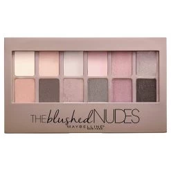 Maybelline New York Maybelline The Blushed Nudes Eyeshadow Palette Makeup, 0.34 Ounce