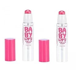 Pack Of 2 Maybelline New York Baby Lips Color Balm Crayon, 35 Pink Smooch