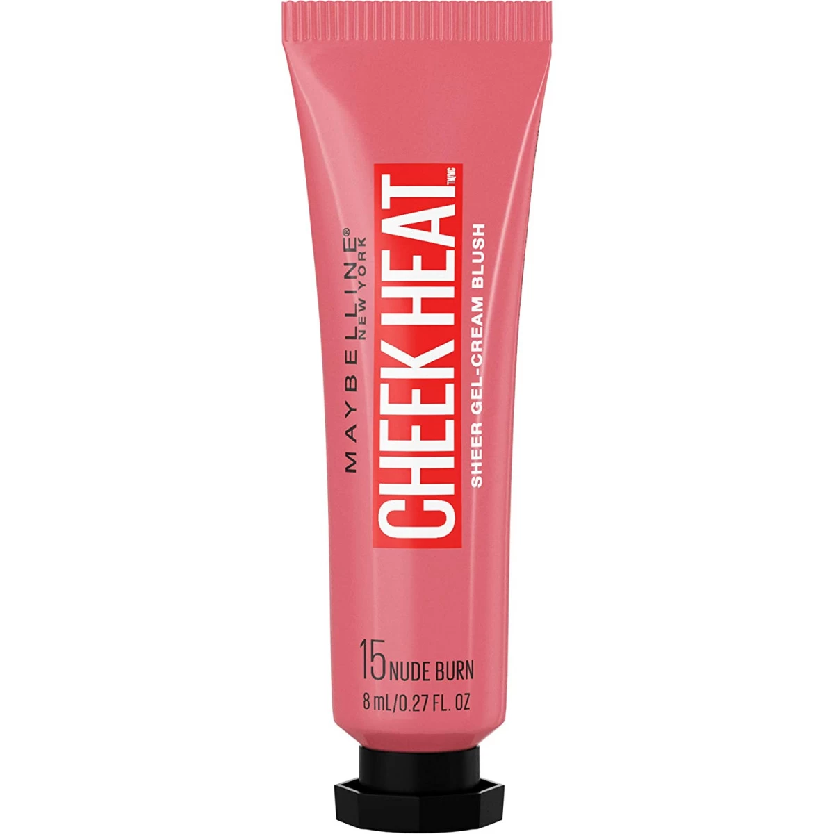 Maybelline New York Maybelline Cheek Heat Gel-Cream Blush Makeup, Lightweight, Breathable Feel, Sheer Flush Of Color, Natural-Looking, Dewy Finish, Oil-Free, Nude Burn, 0.27 Fl Oz 1 Maybelline New York Maybelline Cheek Heat Gel-Cream Blush Makeup, Lightweight, Breathable Feel, Sheer Flush Of Color, Natural-Looking, Dewy Finish, Oil-Free, Nude Burn, 0.27 Fl Oz