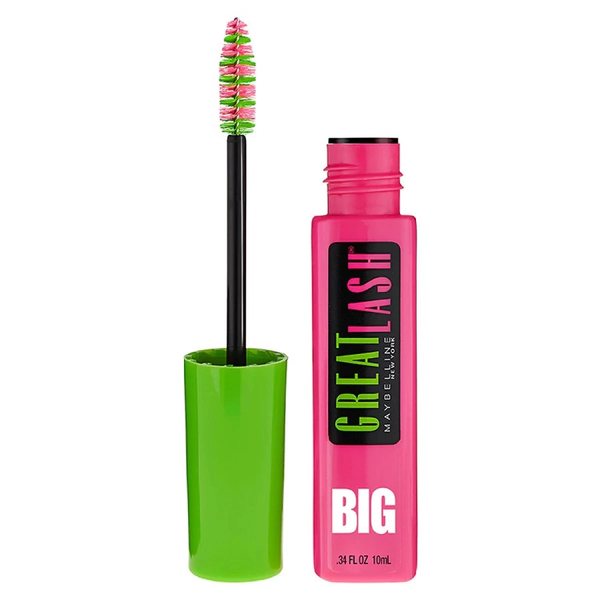Maybelline Great Lash Washable Mascara, Blackest Black 1 Maybelline Great Lash Washable Mascara, Blackest Black