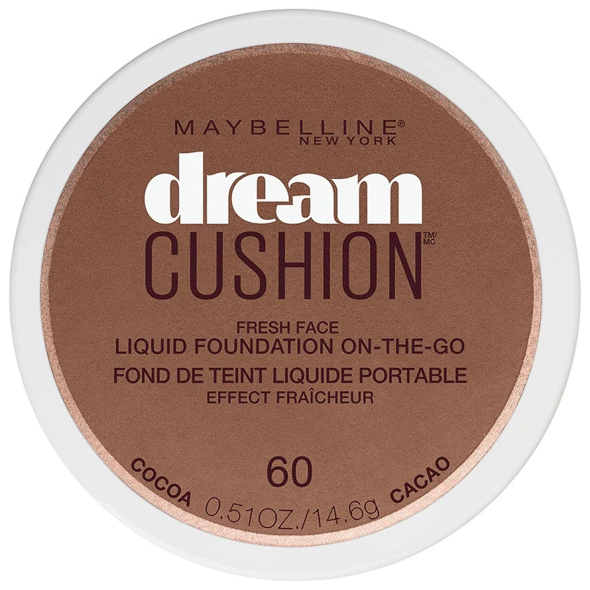Maybelline Dream Cushion Fresh Face Liquid Foundation, Cocoa 2 Maybelline Dream Cushion Fresh Face Liquid Foundation, Cocoa - Image 2