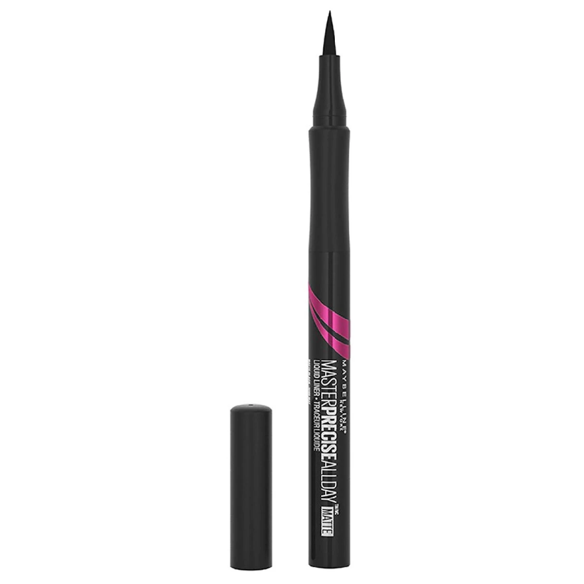 Maybelline Eye Studio Master Precise All Day Liquid Eyeliner Makeup, Matte Black 1 Maybelline Eye Studio Master Precise All Day Liquid Eyeliner Makeup, Matte Black