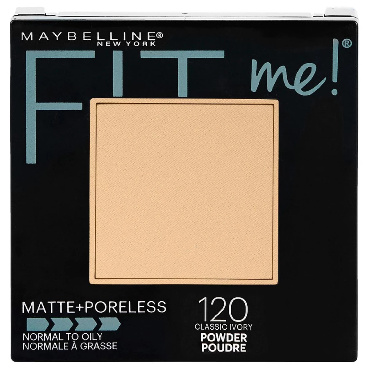 Maybelline Fit Me Matte + Poreless Powder Makeup, Translucent, Classic Ivory 1 Maybelline Fit Me Matte + Poreless Powder Makeup, Translucent, Classic Ivory
