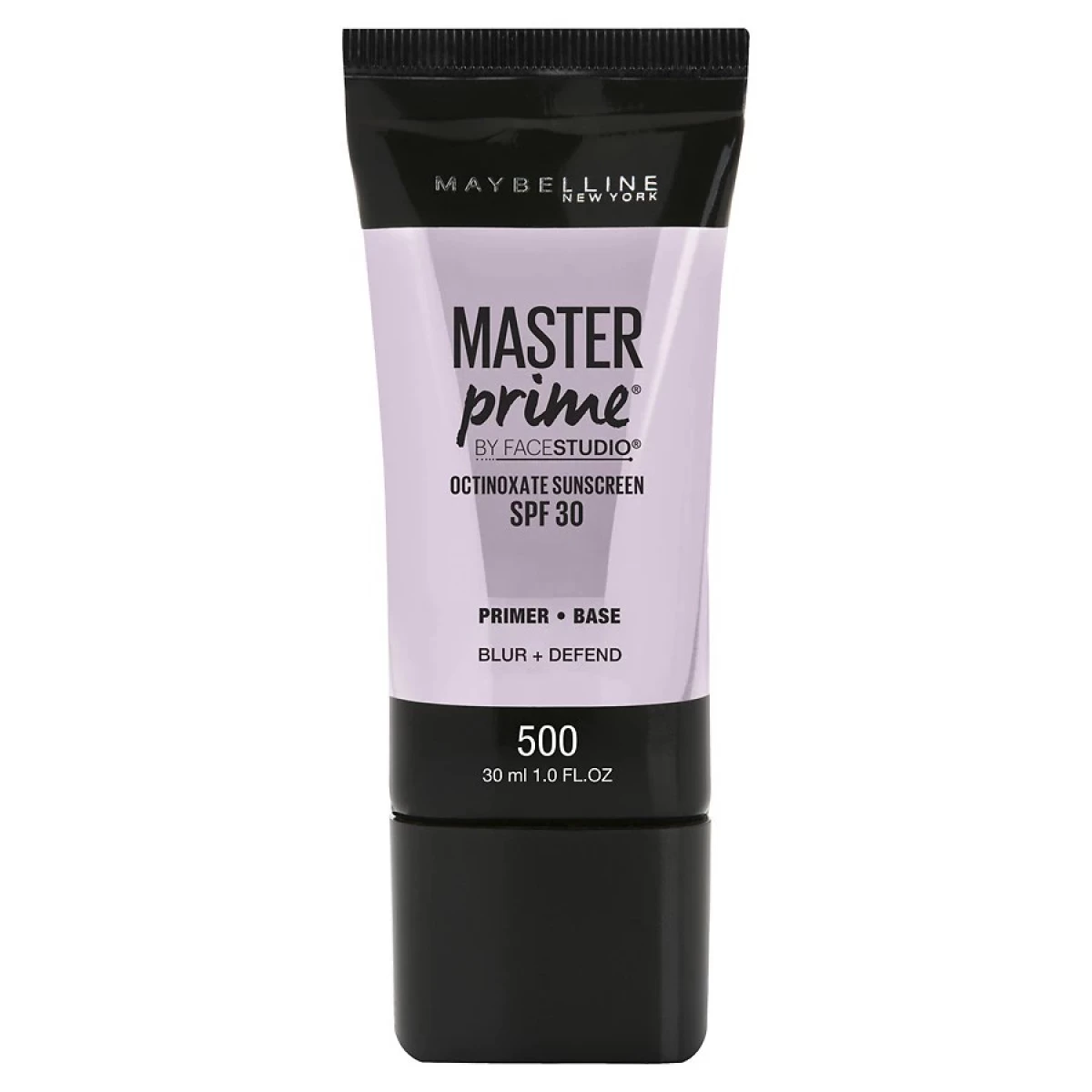 Maybelline FaceStudio Master Prime Primer Makeup SPF 30, 500 Blur+ Defend 1 Maybelline FaceStudio Master Prime Primer Makeup SPF 30, 500 Blur+ Defend