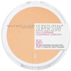 Maybelline SuperStay Full Coverage Powder Foundation Makeup, Matte Finish, Golden 312