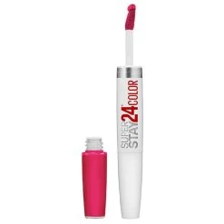 Maybelline SuperStay 24 2-Step Liquid Lipstick Makeup, Crisp Magenta